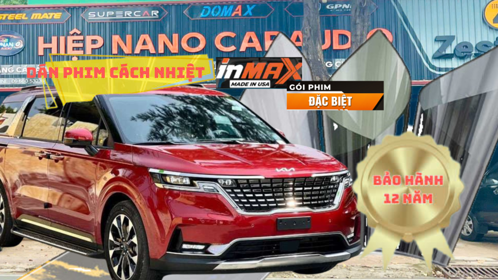 dán phim cách nhiệt inmax cho kia canival 2024