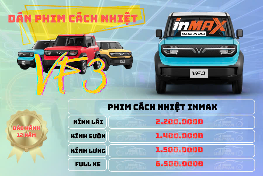 giá phim cách nhiệt inmax