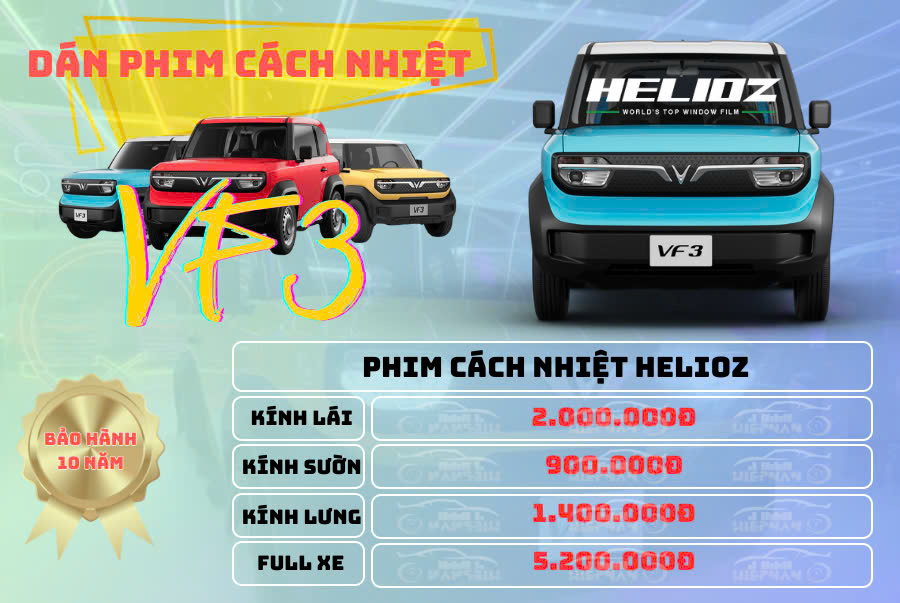 giá phim Helioz